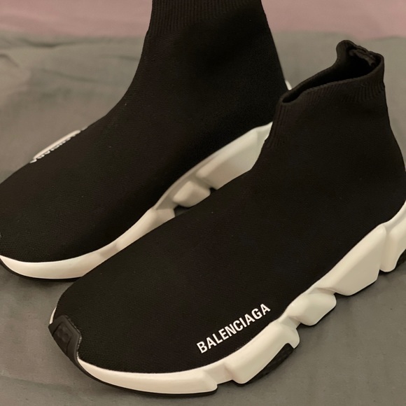 Balenciaga Shoes - Balenciaga Speed Sneaker in black knit 2019